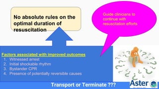 Out of hospital cardiac arrest (ohca): where we are.. ?? | PPTX