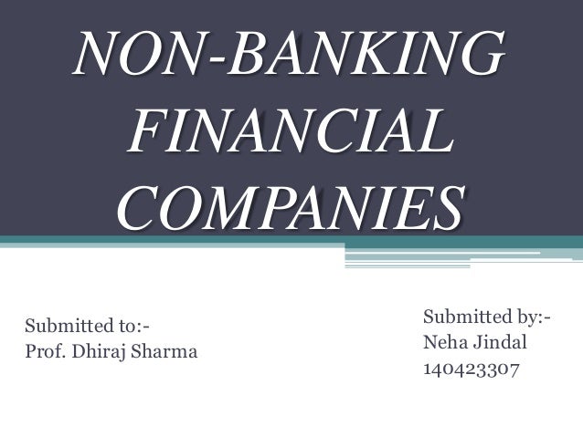non banking financial companies