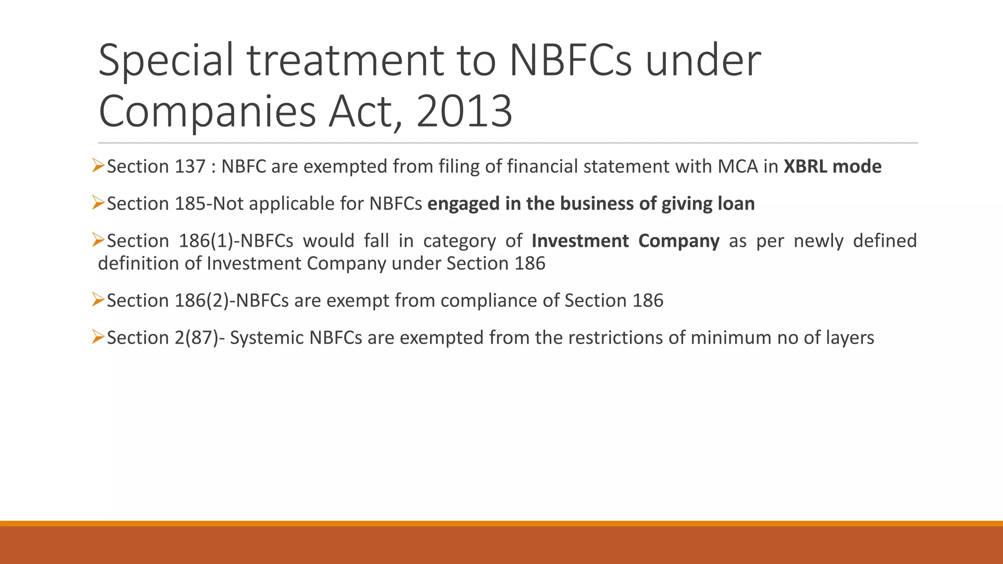 Nbfc introduction and compliances | PPT