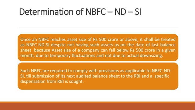 Nbfc introduction and compliances | PPT