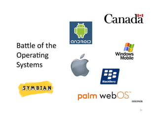 Ba@le	
  of	
  the	
  
OperaAng	
  
Systems	
  




                         21	
  
 