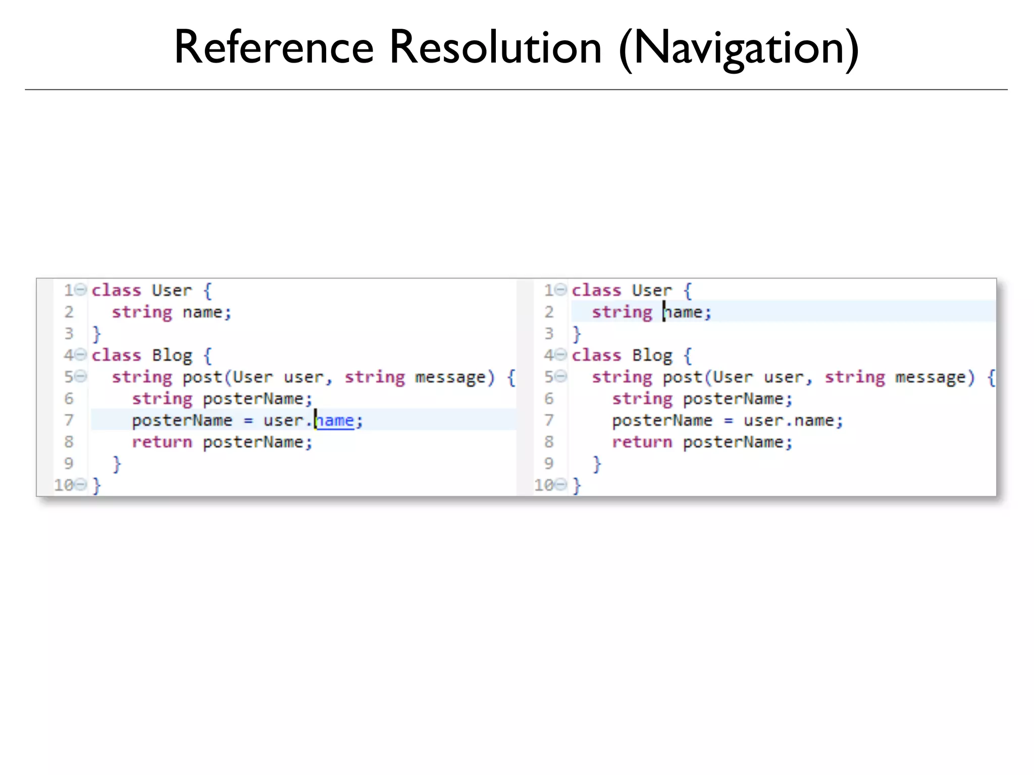 Reference Resolution (Navigation)
 