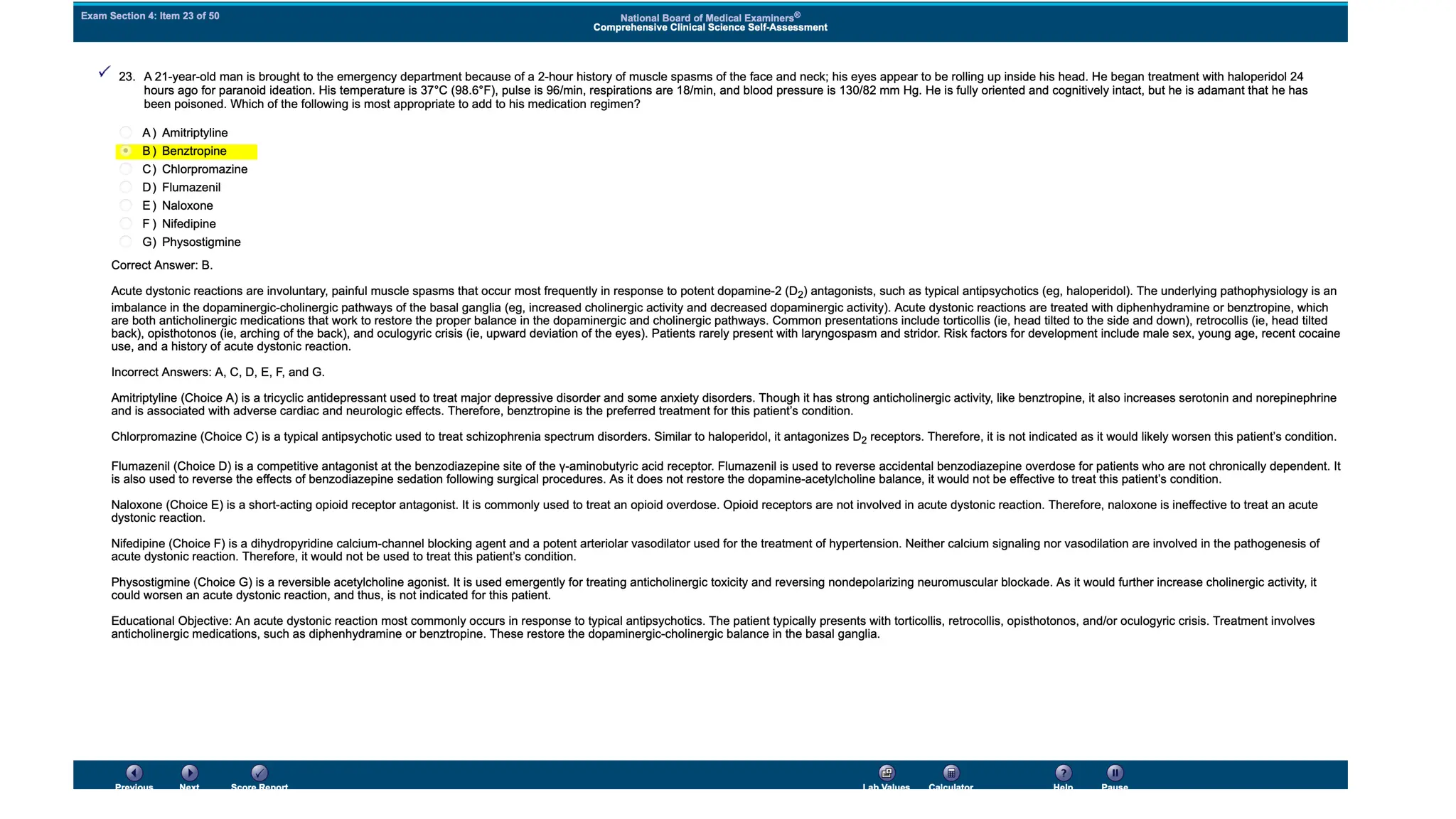 NBME 14 - ANSWERS.pdf for usmle step 2 CK