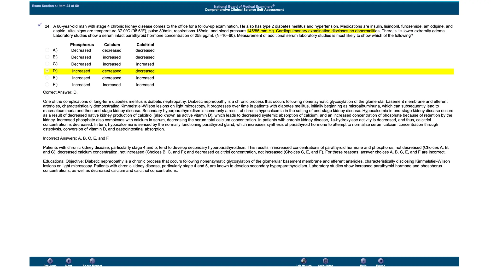 NBME 14 - ANSWERS.pdf for usmle step 2 CK