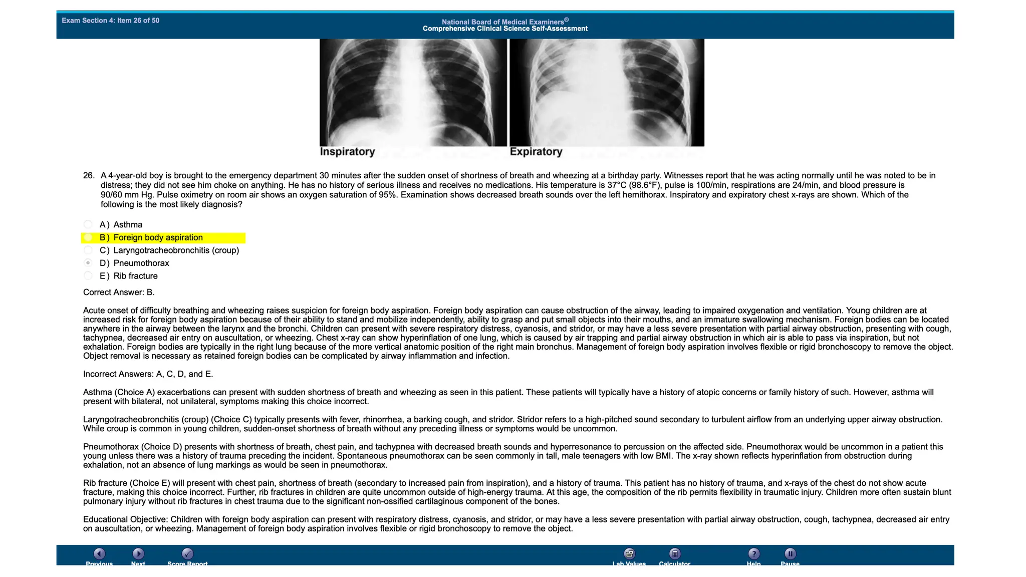 NBME 14 - ANSWERS.pdf for usmle step 2 CK