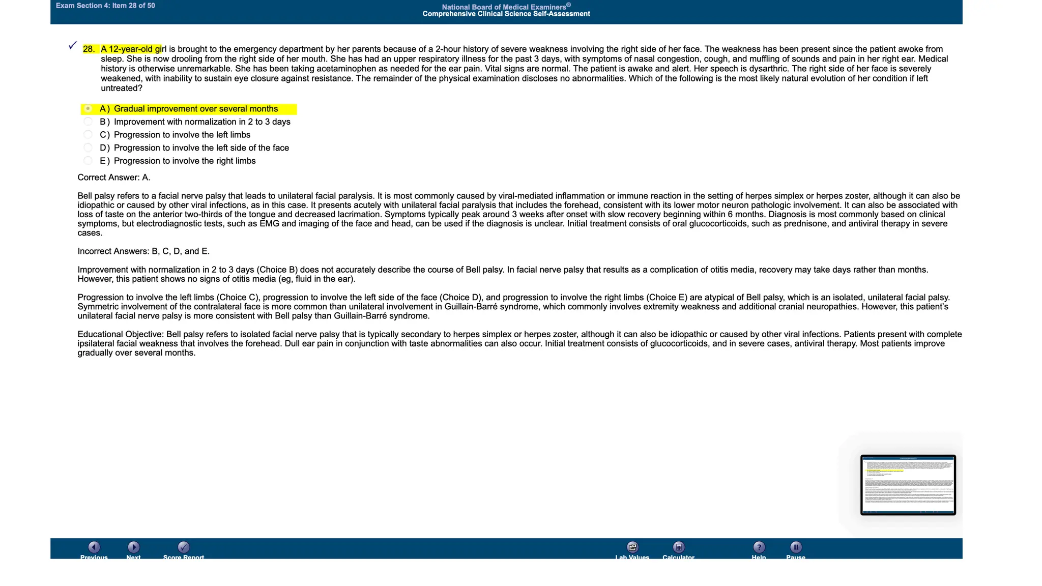 NBME 14 - ANSWERS.pdf for usmle step 2 CK