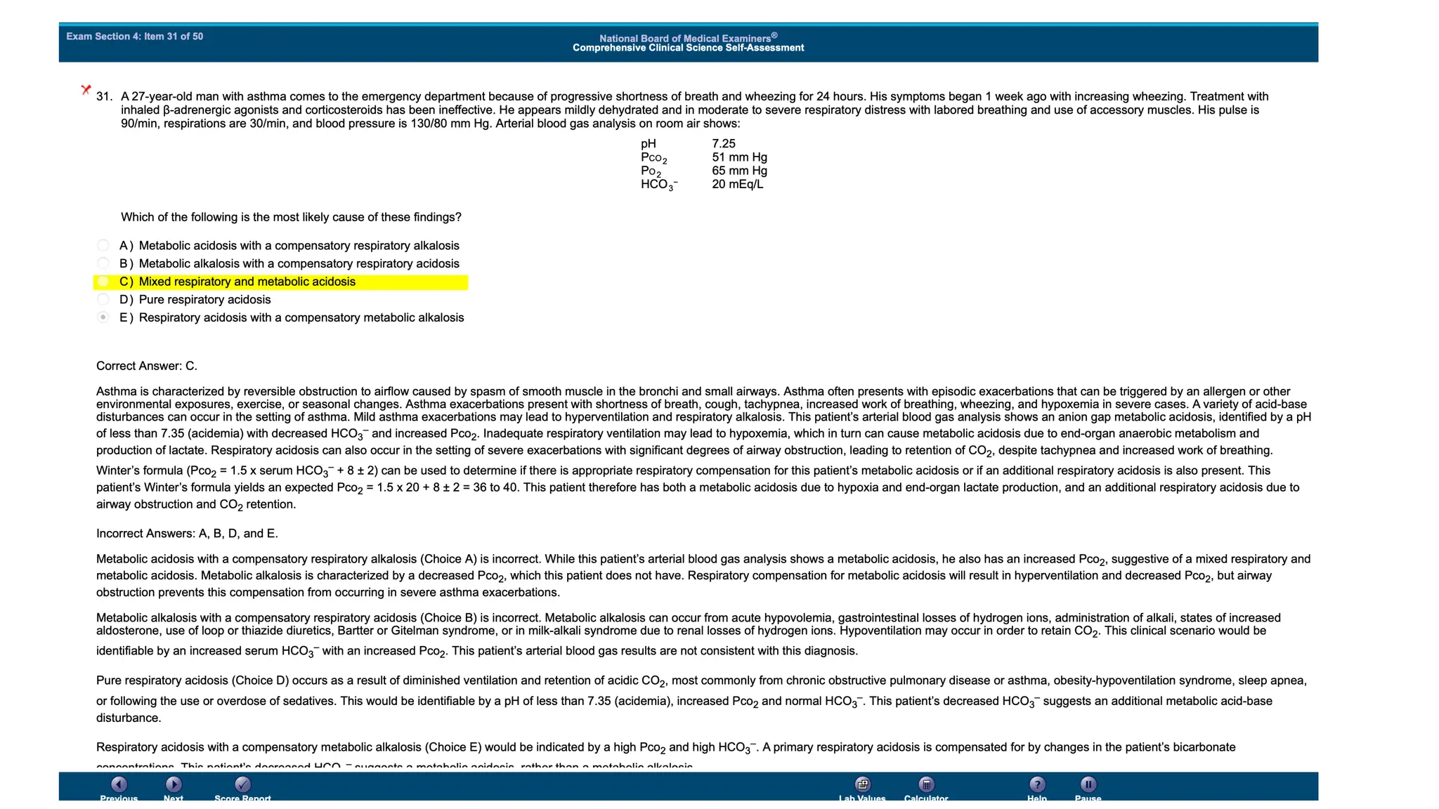 NBME 14 - ANSWERS.pdf for usmle step 2 CK