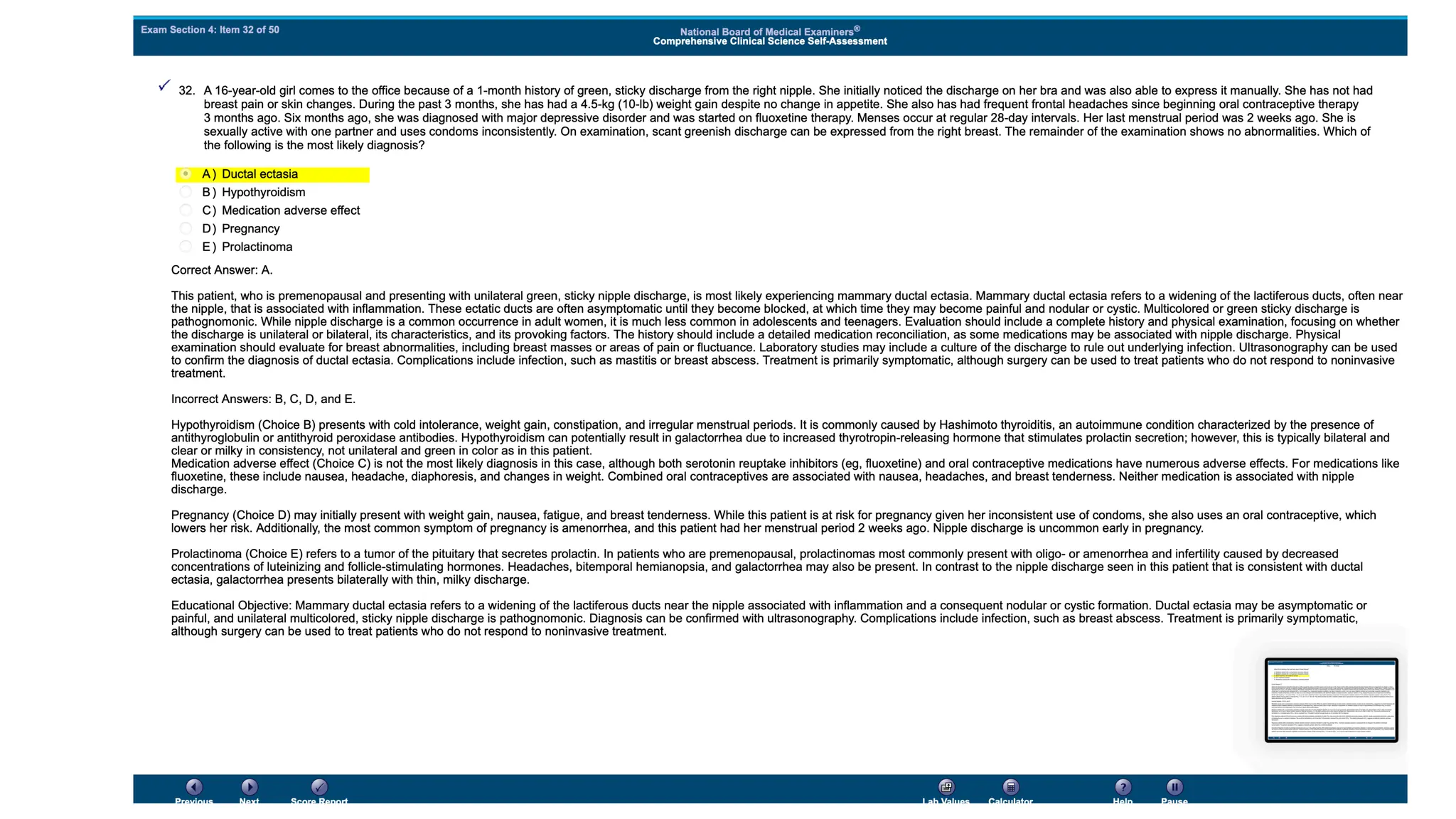NBME 14 - ANSWERS.pdf for usmle step 2 CK
