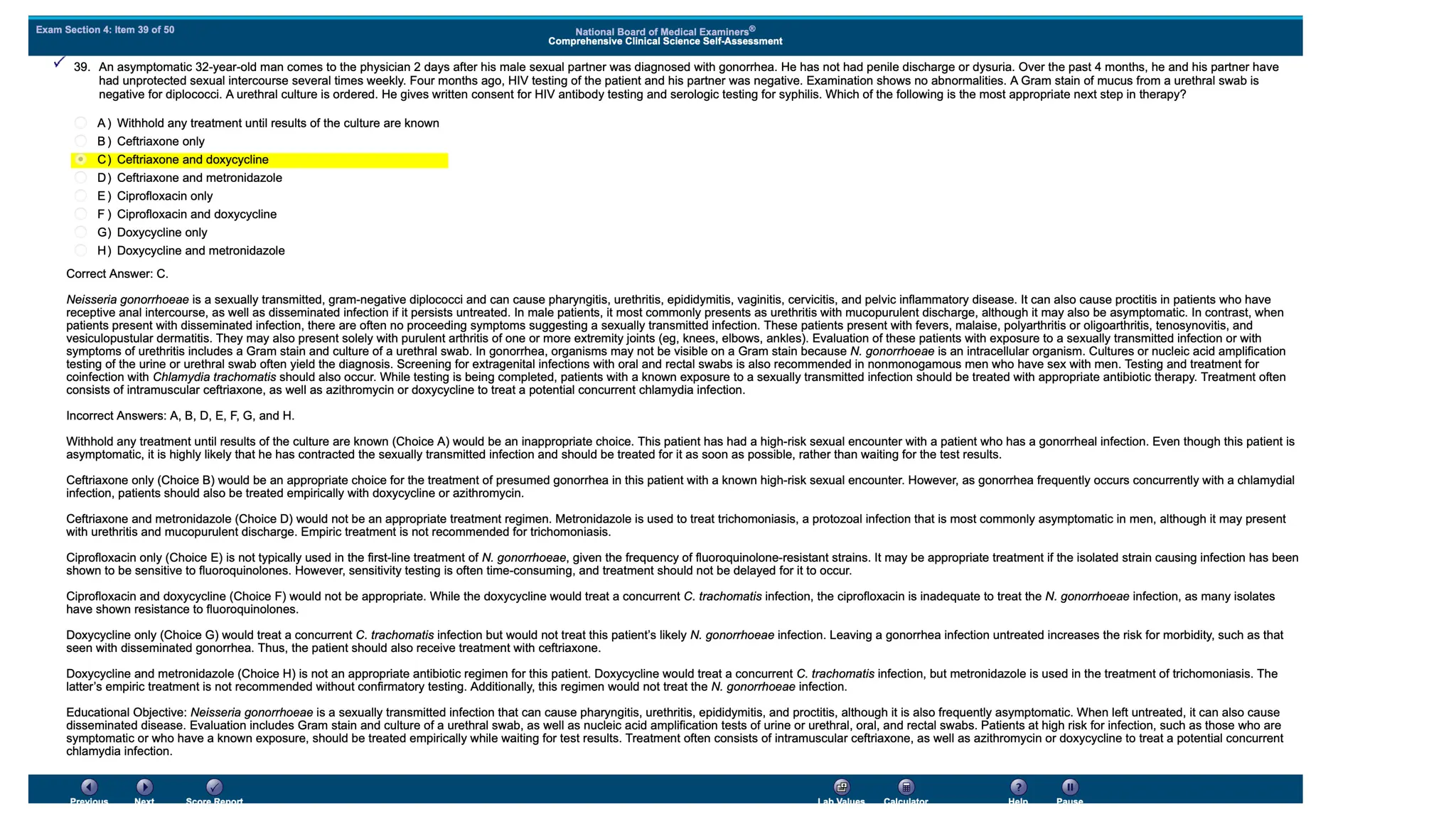 NBME 14 - ANSWERS.pdf for usmle step 2 CK