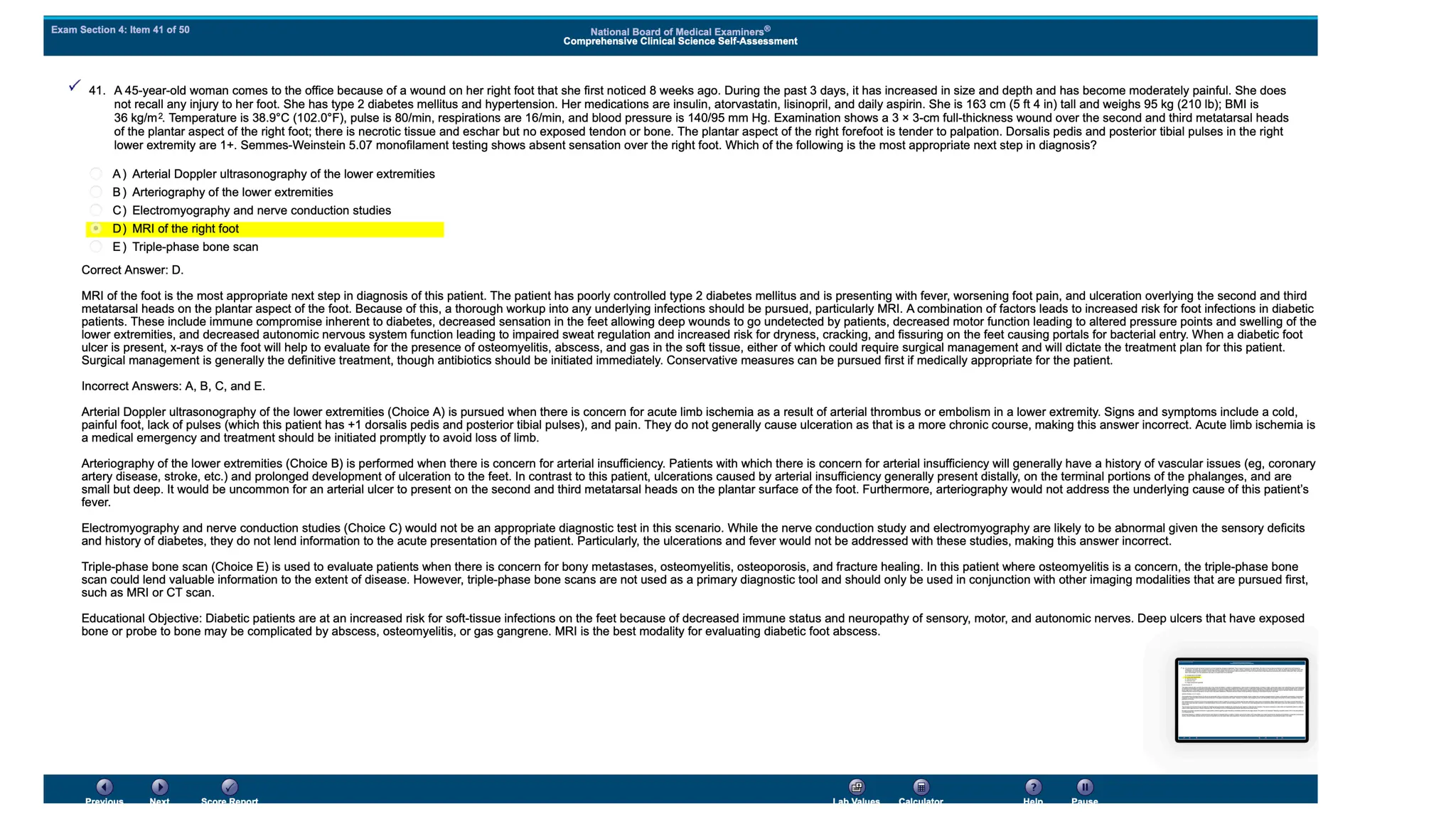 NBME 14 - ANSWERS.pdf for usmle step 2 CK