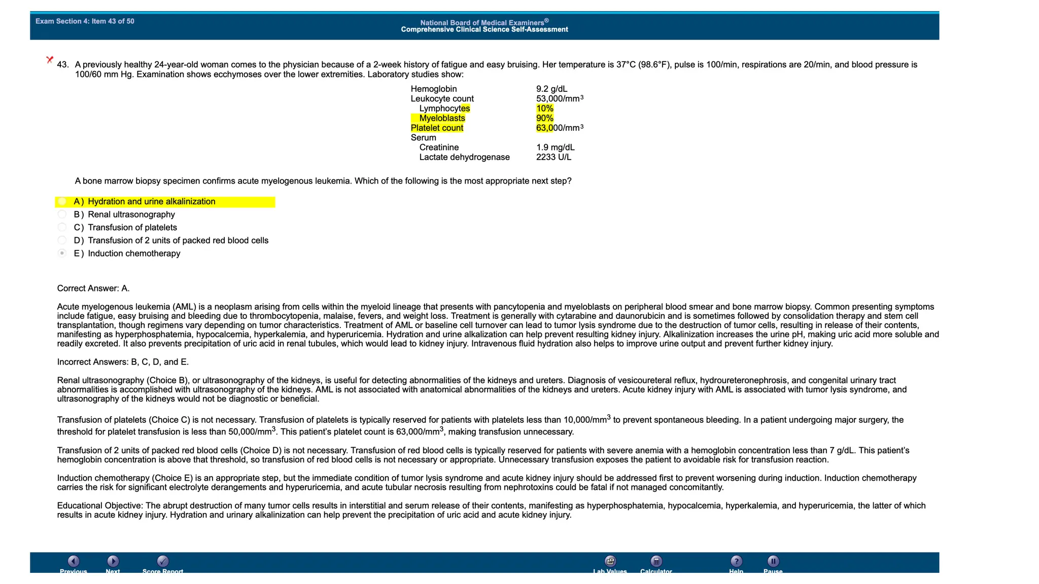 NBME 14 - ANSWERS.pdf for usmle step 2 CK