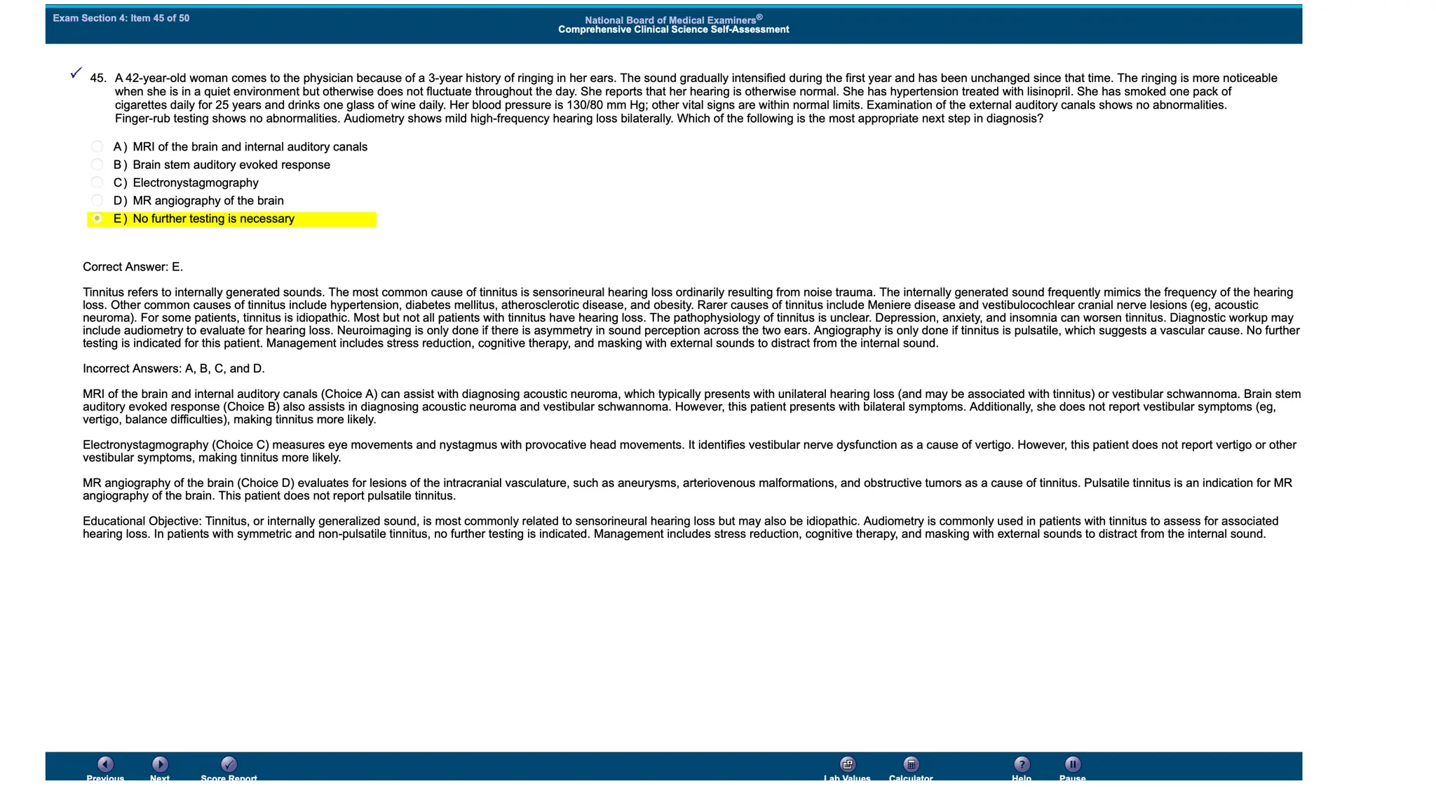 NBME 14 - ANSWERS.pdf for usmle step 2 CK
