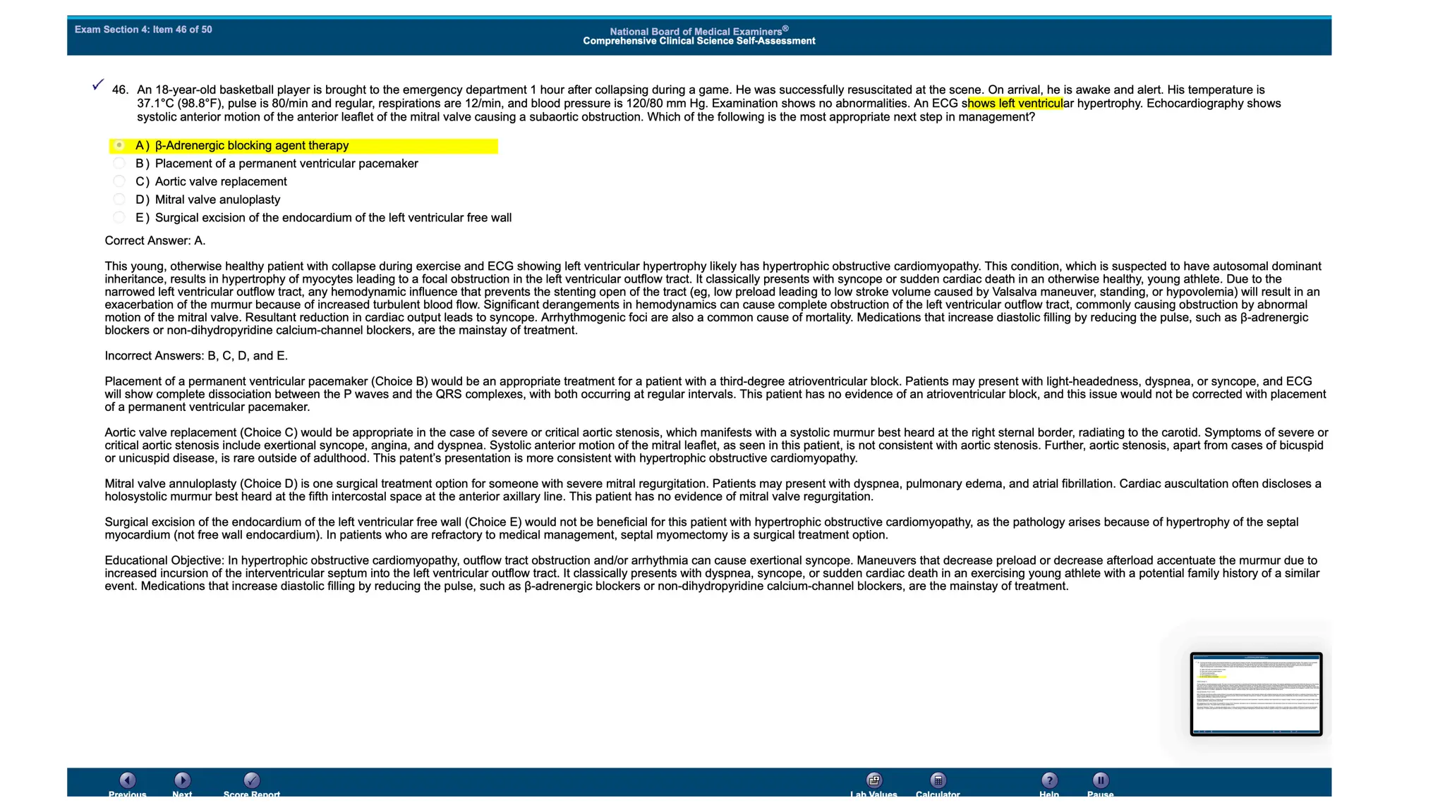 NBME 14 - ANSWERS.pdf for usmle step 2 CK