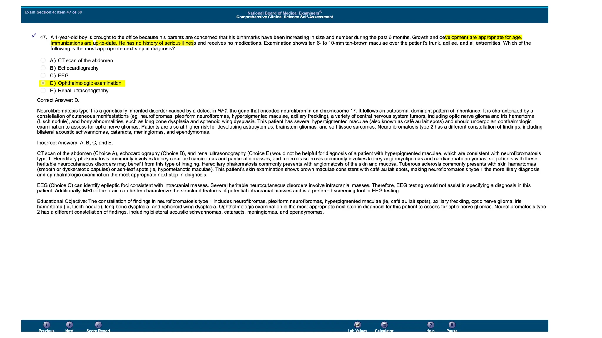 NBME 14 - ANSWERS.pdf for usmle step 2 CK