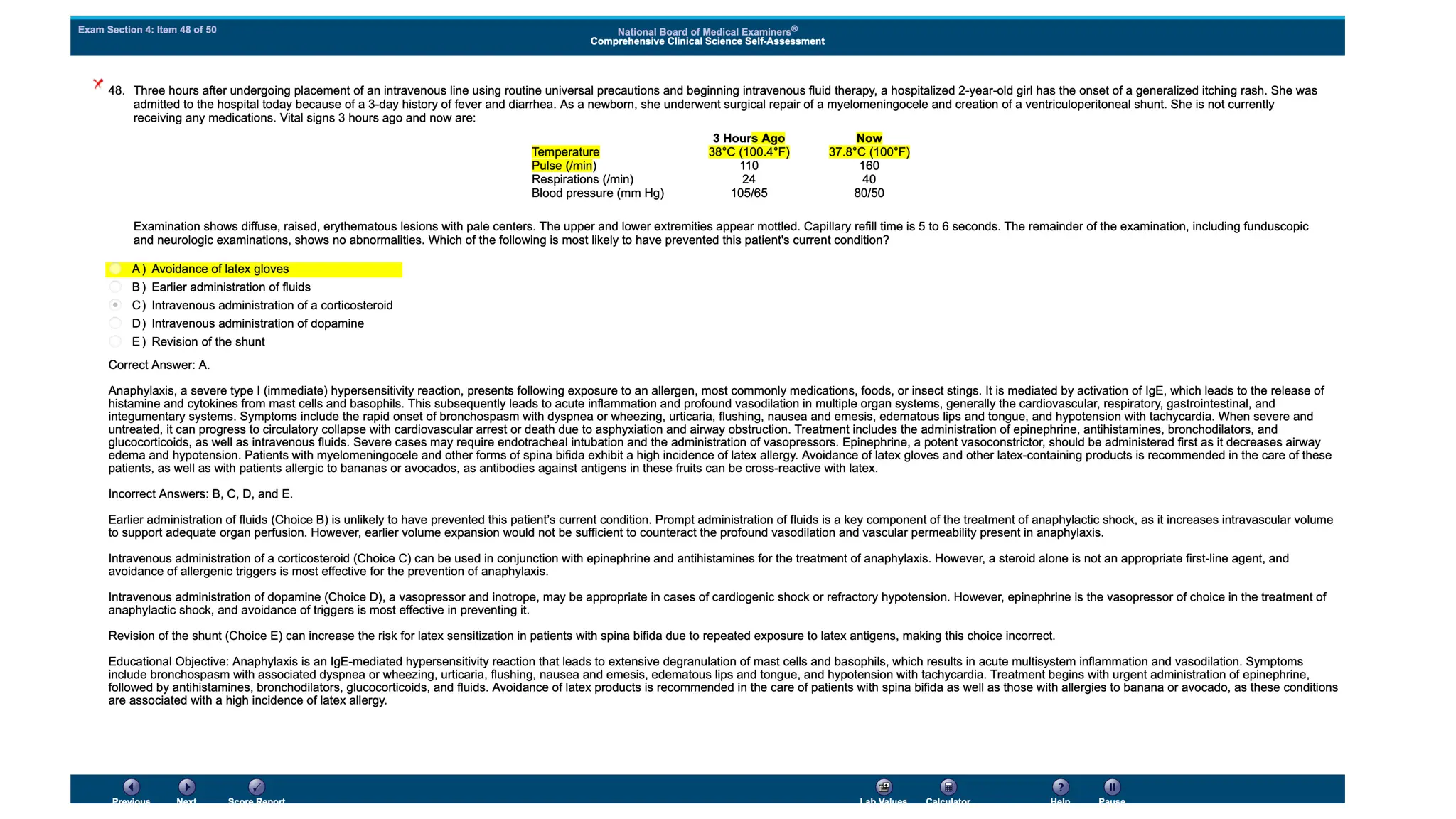 NBME 14 - ANSWERS.pdf for usmle step 2 CK