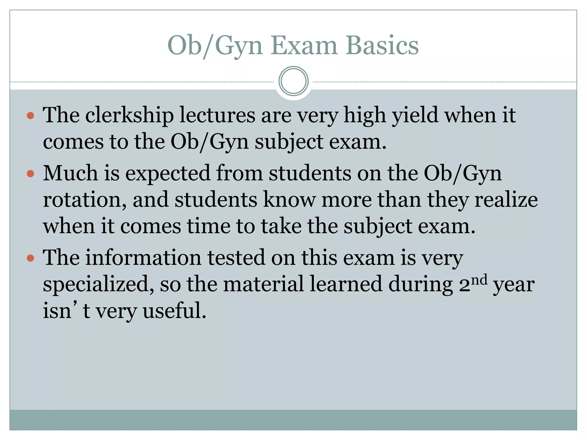 NBME Clinical Shelf Strategies.ppt
