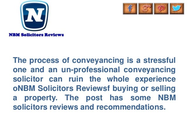 nbm conveyancing
