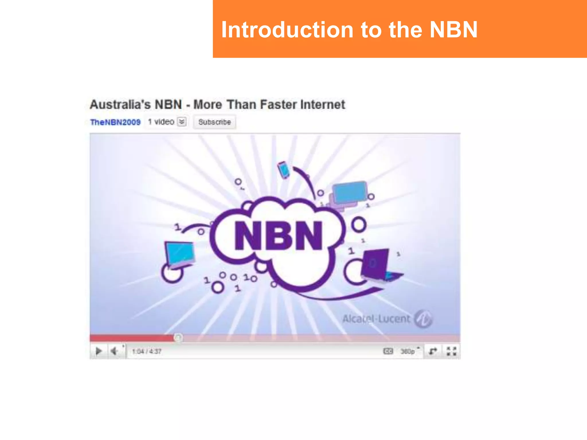 Introduction to the NBN