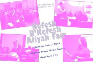 Nefesh B'Nefesh Aliyah Fair 2011 NYC 