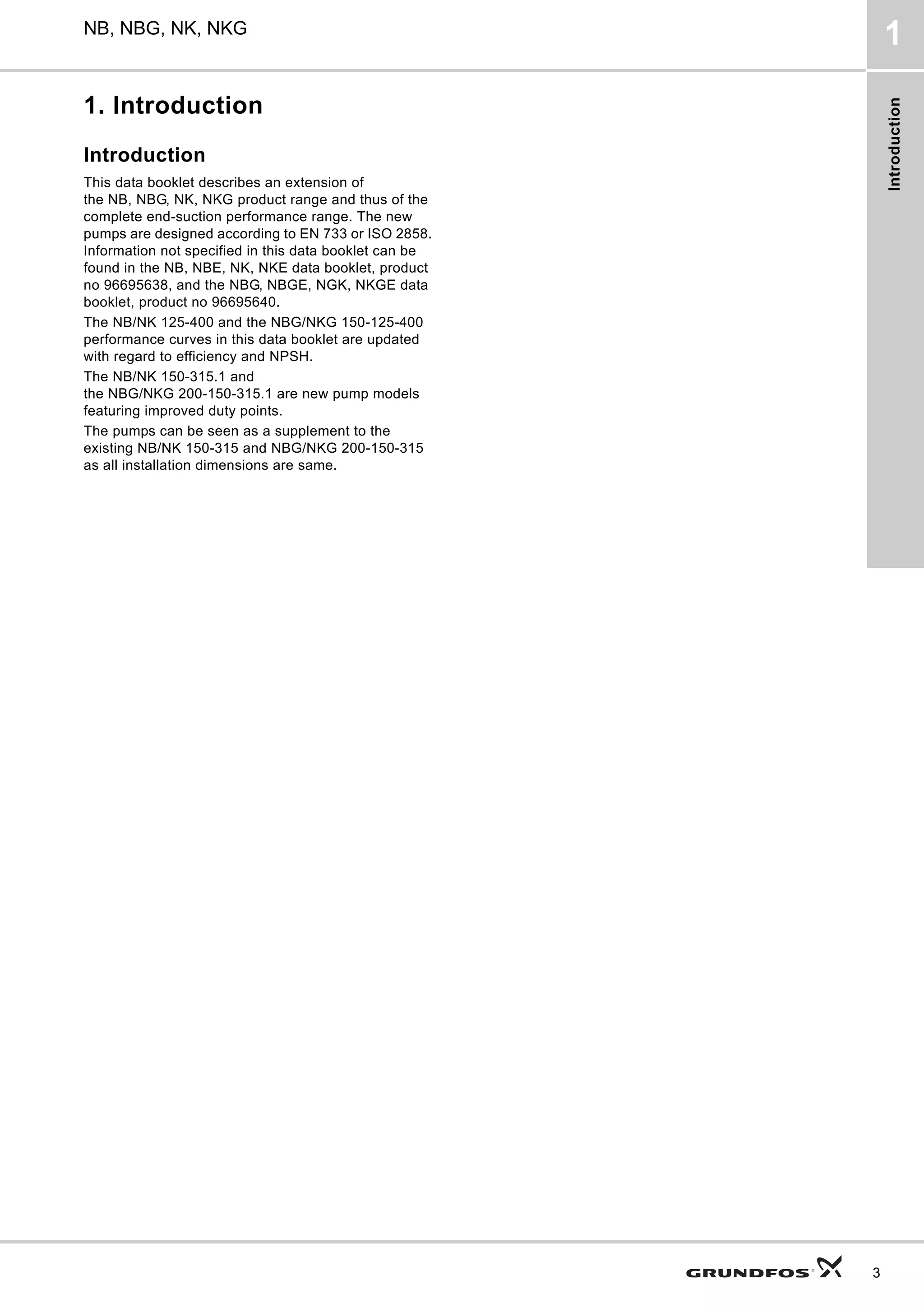 Nb, nbg, nk, nkg (data booklet) | PDF