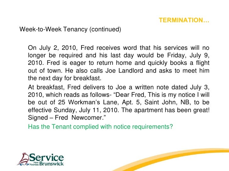 Residential Tenancies Act