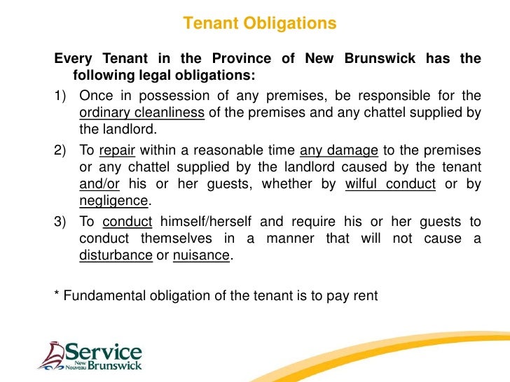 Residential Tenancies Act
