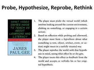 Probe, Hypothesize, Reprobe, Rethink 