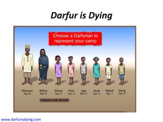 Darfur is Dying www.darfurisdying.com   