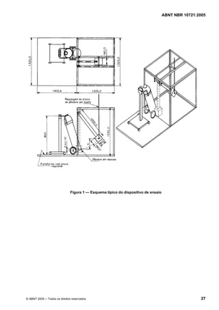 ABNT NBR 10721:2005
© ABNT 2005 ─ Todos os direitos reservados 27
Figura 1 — Esquema típico do dispositivo de ensaio
Cópia não autorizada
 