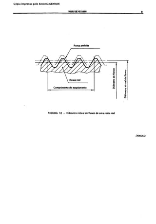 Cópia não autorizada

C6pia

impressa

pelo Sistema

CENWIN

Comprimento

FIGURA

12 -

de acoplamento

Diametro

virtual

de flanco

de uma rosca real

 