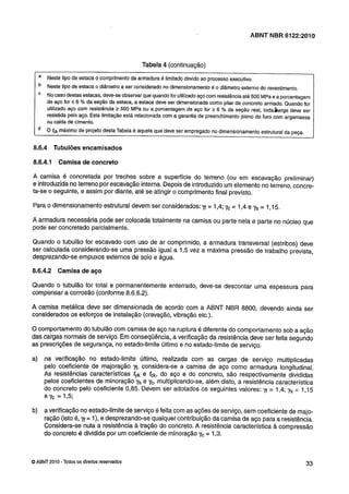 Nbr 6122 projeto e execução de fundações
