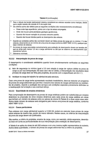 Nbr 6122 projeto e execução de fundações