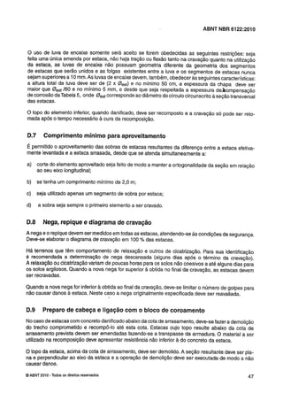Nbr 6122 projeto e execução de fundações