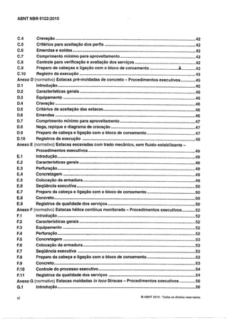Nbr 6122 projeto e execução de fundações