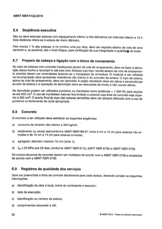 Nbr 6122 projeto e execução de fundações