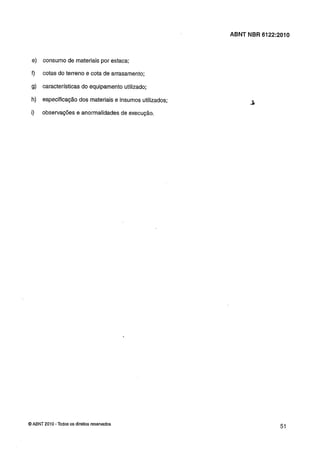 Nbr 6122 projeto e execução de fundações
