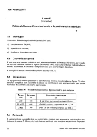 Nbr 6122 projeto e execução de fundações