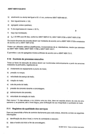 Nbr 6122 projeto e execução de fundações