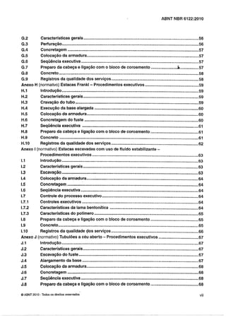 Nbr 6122 projeto e execução de fundações