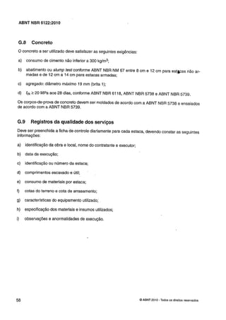 Nbr 6122 projeto e execução de fundações