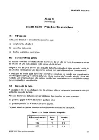 Nbr 6122 projeto e execução de fundações