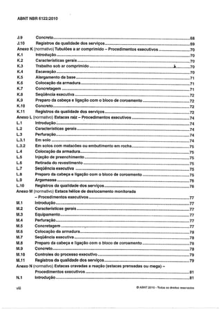 Nbr 6122 projeto e execução de fundações