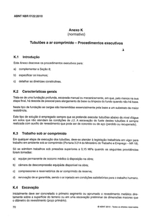 Nbr 6122 projeto e execução de fundações