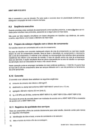 Nbr 6122 projeto e execução de fundações