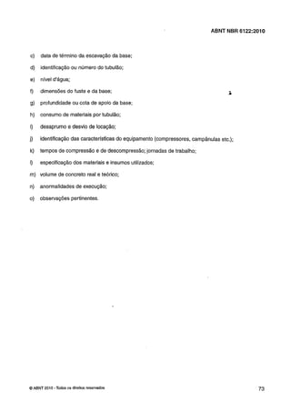 Nbr 6122 projeto e execução de fundações