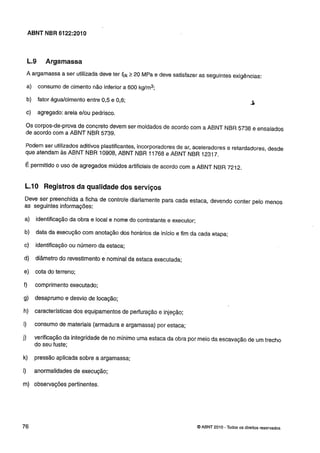 Nbr 6122 projeto e execução de fundações