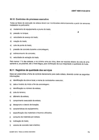 Nbr 6122 projeto e execução de fundações