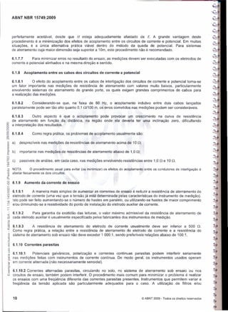 Nbr 15749   malha de aterramento