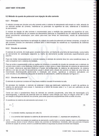 Nbr 15749   malha de aterramento