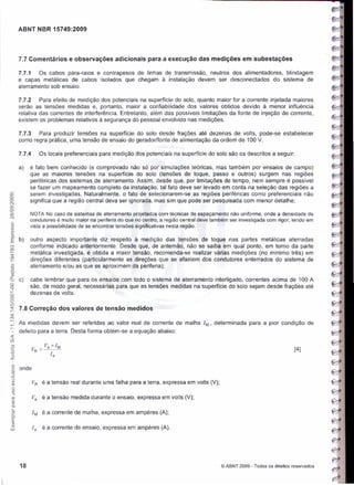 Nbr 15749   malha de aterramento